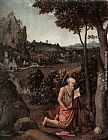 Rocky Landscape with Saint Jerome by Joachim Patenier